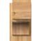 Ekena Millwork Legacy Block Rough Sawn Outlooker, Western Red Cedar, 8"W x 14"D x 14"H OUT08X14X14LEC05RWR - alternate 4